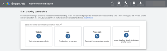 goolge-ads-conversion-actions